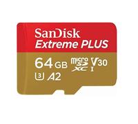 Tarjeta memoria sandisk micro secure digital 64gb sdxc u3 uhs - i clase 10 a2 + adaptador sd
