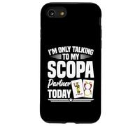 Tarjetas Scopa Italiano Jugador de Cartas Italiano Talking Scopa Carcasa para iPhone SE (2020) / 7 / 8