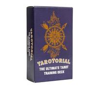 Tarjetas Tarot - Oracle Cards for Family and Friends Entertainment, Interactive Ultimate Training set con obras de arte simbólicas místicas, juego de mesa para reuniones, Juego de mesa 3x7x10cm