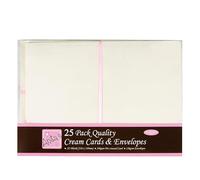 Tarjetas y Sobres A5 Lote 25 Sobres Crema de Anita