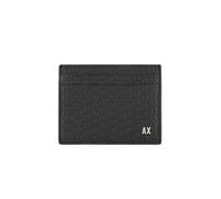 Tarjetero Armani Exchange Hombre Gift Box Llavero Negro, Negro, 10x7.5x1cm, Moderno
