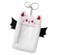 Tarjetero De Felpa del - Lindo Tarjetero De Felpa con Foto, Tarjetero De Felpa del - Funda para Tarjeta Vistaprint - Funda De Tarjeta De Foto De Felpa con Llavero Lindo Portafotos del Di