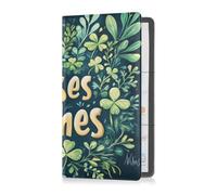 Tarjetero de piel sintética para registro de automóvil y seguro para hombres y mujeres, perfecto para tarjetas, documentos esenciales, licencia de conducir, deseos de San Patricio, Besos de San