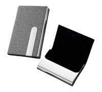 Tarjetero de Visita, Soporte De Tarjeta De Crédito De Cuero PU, Cajas de Tarjetas de Visita Ultraligeras Creativas, Una Bbuena Opción para Regalos