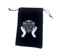 Tarjetero del tarot, Bolsas de tarot - Bolsos, Porta mazos de tarot de franela Estuche de joyería reutilizable Funda de tarjeta de tarot con cordón | Bolsa para tarjetas de tarocc, New N,