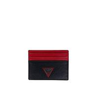 Tarjetero GUESS Hombre Negro / Rojo