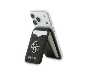Tarjetero magnético Guess 4G con espejo compatible MagSafe Negro
