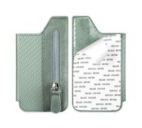 Tarjetero magnético tipo billetera, Tarjetero trasero para teléfono,Bolsillo con cremallera y múltiples ranuras para tarjetas de crédito - Práctico estuche adhesivo para el día del padre, el día de la