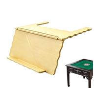 Tarjetero Mahjong debajo del tapete - Impreso en 3D plegable deslizante, tarjetero American Mah Jongg, para mujeres, hombres, jubilados, principiantes, coleccionistas, en casa, juegos