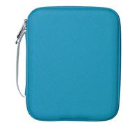 Tarjetero para reproductor Yoto Mini Audiolibro, almacenamiento de tarjetas, portátil, 120 bolsillos, carpeta de tarjetas Amiibo con cremallera para viajes Yoto (azul)