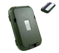 Tarjetero para Tarjetas de crédito, Tarjetero, portatarjetas de Aluminio Impermeable, portatarjetas portátil, Multifuncional, Tarjetero de Bolsillo, Verde Militar, Refer to