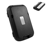 Tarjetero para Tarjetas de crédito, Tarjetero, portatarjetas de Aluminio Impermeable, portatarjetas portátil, Multifuncional, Tarjetero de Bolsillo, Black, Refer to, Unisex