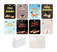 Tarjetero para tarjetas de graduación, decoración de billetera, recuerdo creativo para felicitaciones, graduados, estudiantes universitarios de último año, Qj078, Refer to description, Unisex