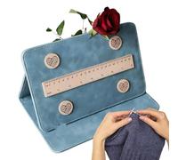 Tarjetero para tejer, portamodelli magnético | Portamodelli Needle Arts - Soporte magnético plegable y fácil de para ganchillo y trabajo de punto