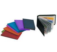 Tarjetero PVC Base Opaca Capacidad 10 Tarjetas Colores Surtidos (30 Unidades)