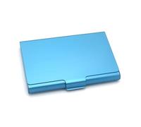 tarjeteros, tarjeteros metálicos de bolsillo, Estuche organizador de tarjetas de aleación de aluminio de moda for mujeres y hombres, estuche delgado de metal for tarjetas de crédito.(05)