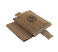 Tarnnetz Micro Trauma Kit Bolsa IFAK Bolsillo de Almacenamiento con Soporte para torniquete Hamaca para cinturón táctico MOLLE EDC Bolsa de Primeros Auxilios médica marrón