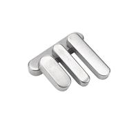 TARONIX Llaves paralelas cuadradas 1-10 Uds M6 M8 M10 304 acero inoxidable A2 llave paralela eje de transmisión de punta redonda longitud del pasador 8/10/12/14-120mm(8 x 7 x 30mm(5pcs))