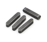TARONIX Llaves paralelas cuadradas 10 Uds M3 M4 M5 M6 eje de transmisión de llave de pluma de punta redonda paralelo(10pcs M6-6,10mm)