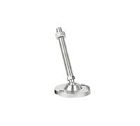 TARONIX Patas de Ajuste universales de Metal Almohadilla niveladora de Juntas mecánicas, Soporte Ajustable, M16-M30, Acero al Carbono galvanizado, Universal, Resistente, D100, 1 Uds.(D100xM20x80)