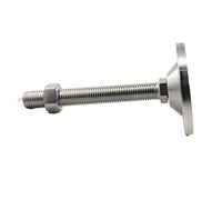 TARONIX Patas de Ajuste universales de Metal Pies de Equilibrio fijos de Alta Resistencia de Acero Inoxidable 304 M8 M10 M12 M16 M20 for pies de Ajuste Fijo mecánicos y Muebles(D40xM8x50)