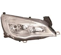 Taros Trade 37-6000-R-52971 Faro Delantero Eléctrico Cromo con Motor Lado Derecha