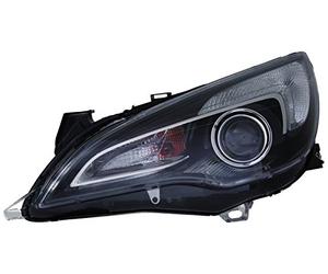 taros trade 37-6001-L-75905 Faro Delantero Eléctrico con Motor para Bombillas Hir2 Lado Izquierda