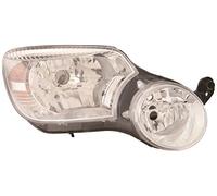 Taros Trade 37-7470-R-67809 Faro Delantero Eléctrico con Motor para Bombillas H4 y H7 Lado Derecha