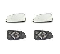 TarosTrade 57-0471-L-46945 Cristal De Retrovisor Calefactable Para 5 Puertas Lado Izquierda (Paquete de 2)