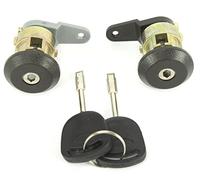 TarosTrade 60-0530-N-83741 Set De Bombines De Puerta Delantero Con 2 Llaves Iguales