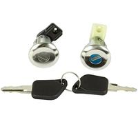 TarosTrade 60-0834-N-83742 Set De Bombines De Puerta Delantero Con 2 Llaves Iguales