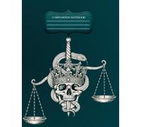 Tarot Aesthetic Justice Composition Notebook: Gothic Combined Grid Notebook with and Mystical Design for Writing, Journaling, School, College, Office and Work | 100 pages | 7.5x9.75