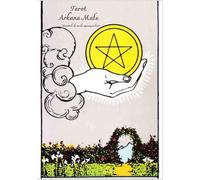 Tarot Arkana Małe, Notatnik do nauki znaczenia kart: Zeszyt do uzupełniania opisów kart podczas nauki, z kartami do pokolorowania | Porządek w notatkach tarocisty