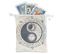 Tarot bolsa bolsa para los entusiastas del tarot, oráculo, tarjeta, , 5.12 x 7.09 pulgadas, a, Refer to description, Unisex