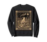 Tarot Cacatúa Celestial Carta Zodiaco Dark Academia Sudadera