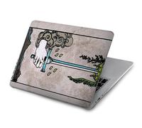 Tarot Card Ace of Swords Funda Carcasa Case para MacBook Air 13 (2022,2025) - A2681, A3113, A3240