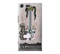Tarot Card Ace of Swords Funda Carcasa Case para Sony Xperia XZ Premium
