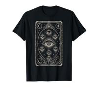 Tarot Card All Seeing Eyes Ocult Celestial Gothic Gifts Camiseta