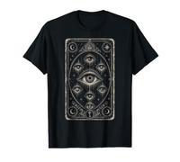 Tarot Card All Seeing Eyes Ocult Celestial Gothic Gifts Camiseta gráfica económica