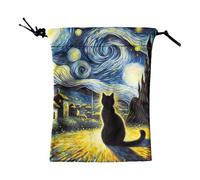 Tarot Card Bag - Almacenamiento con cordón, Portatarjetas | Bolsa de Terciopelo de 13x18cm, Oracle Sack, Mística Charm Caso, Regalo Para Entusiastas, Guardián de los Dados Seguro, Tarot Mágico Satchel