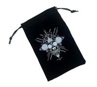 Tarot Card Bag - Tarot Deck Holder Jewelry Pouch | Tarot Card Case with Drawstrings | Portable Tarot Card Pouch Portable Bundle Tarot Pocket Storage Bags for Kids Adults Tarot Enthusiasts, multicolor