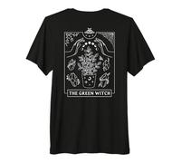 Tarot Card Bruja Verde - Jardinería Amantes de Las Plantas Camiseta Premium