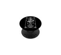 Tarot Card El Lector Bookish Astrología Esqueleto PopSockets PopGrip Adhesivo