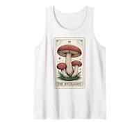 Tarot Card El micólogo Cottagecore Mushroom Lover Camiseta sin Mangas