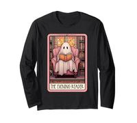 Tarot Card Ghost Reading The Evening Reader Amante de los Libros Manga Larga