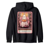 Tarot Card Ghost Reading The Evening Reader Amante de los Libros Sudadera con Capucha