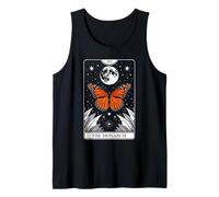 Tarot Card Monarch Butterfly Moon Zoo Day Mujeres Niñas Niños Camiseta sin Mangas