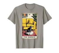 Tarot Card The Empress Cat On Robot Aspirador Funny Cat Camiseta