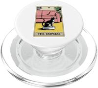 Tarot Card The Empress Cat On Robot Aspirador Funny Cat PopSockets PopGrip para MagSafe