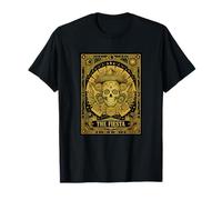 Tarot Card The Fiesta Calavera Calavera Tequila Beber Camiseta